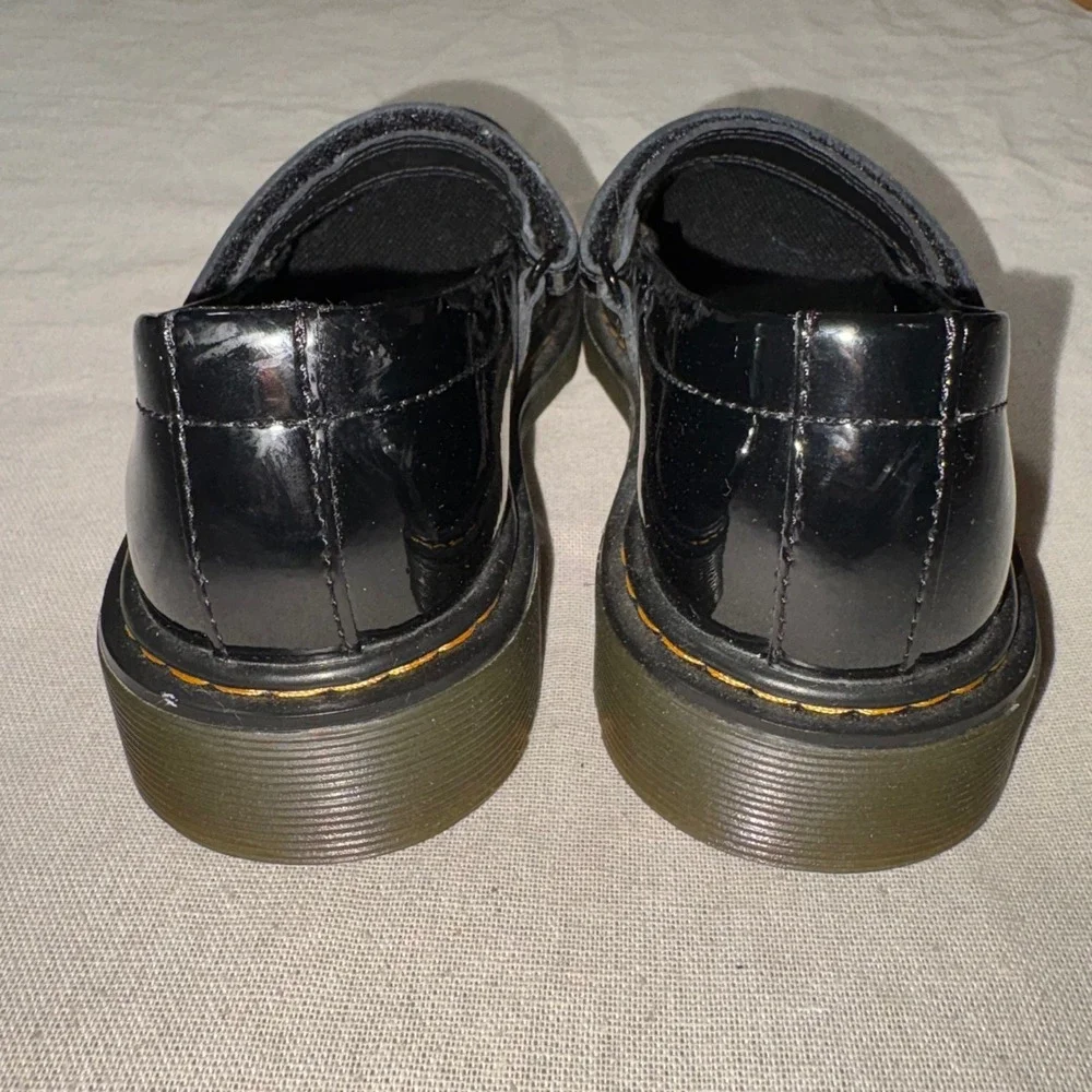 Dr. Martens Maccy Black Patent Leather Mary Jane Shoes Girls Size 3US 2UK 34EU